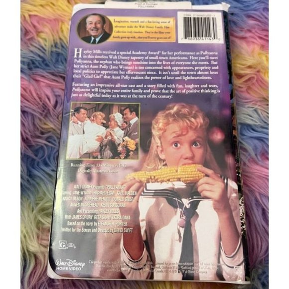 POLLYANNA VHS - Picture 2 of 2